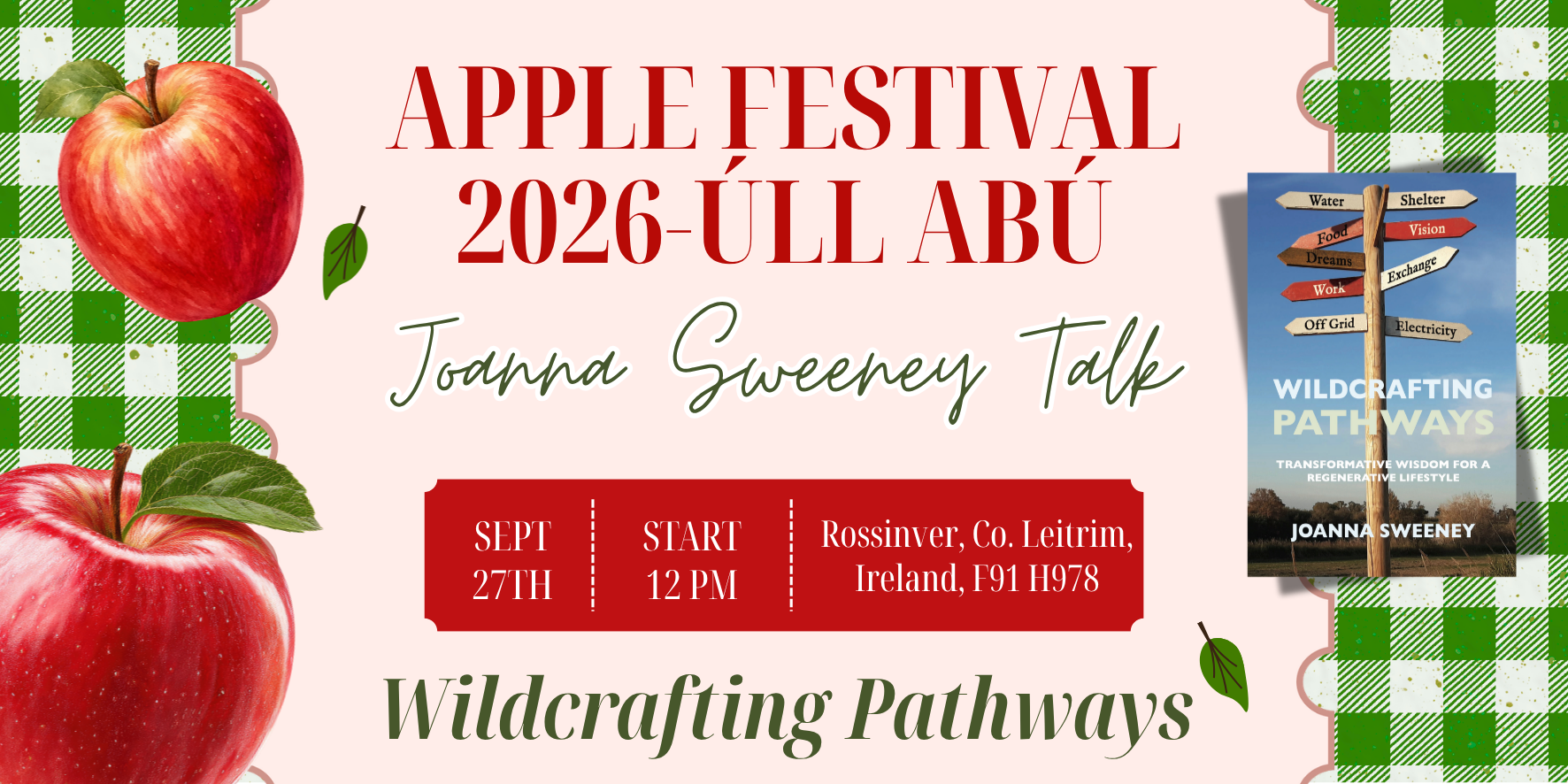 Apple Festival 2026-Úll Abú with Joanna Sweeney